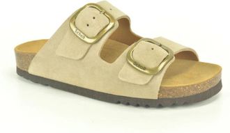 Scholl Muil 2B - Dames - Sandalen - Beige - 38 EU - Schoenen