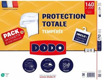 Dodo Pack Protecci&oacute;n Dodo, Edred&oacute;n 200x200 Cm Blanco