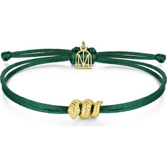 Mantra Snake Rebirth and Renewal bracelet in Yellow Gold at Nordstrom