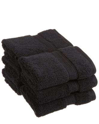 Superior 6Pc Egyptian Cotton Washcloth Set