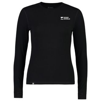 Mons Royale Cascade Merino Flex 200 L/S Merinounterw&auml;sche f&uuml;r Damen | schwarz