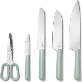Caraway 5-Piece Knife Set in Mist at Nordstrom