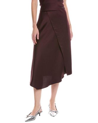 Vince Shine Drape Skirt