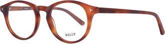 Bally Accessoires, unisex, Bruin, ONE Size, Bruine Ronde Optische Bril