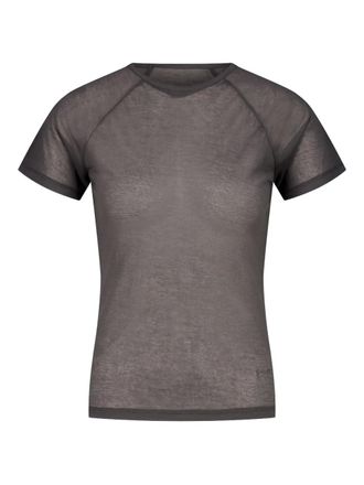 Paloma Wool Omu T-shirt - women - Organic Cotton/Polyamide - L - Grey