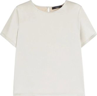 Max Mara Mujer, Blusas y Camisas, Beige, Talla: L