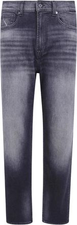7 For All Mankind Easy Straight Jeans - Heren - Regular Fit Jeans - Grijs - W29 - Jeans