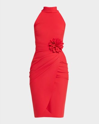 La Petite Robe Di Chiara Boni Gudruly Bis Rosette Sleeveless Midi Dress
