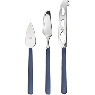 Mepra Fantasia Cheese Knives - 3 Pieces in Cobalt at Nordstrom