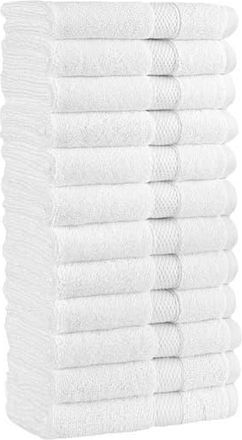 Linum Home Textiles 12-Pack Anovia Cotton Washcloths in White at Nordstrom Rack