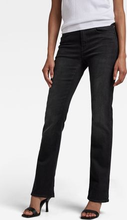 G-Star Womens G-Star RAW Noxer Bootcut Jeans - Black Cotton - Size 25W/32L
