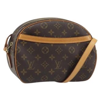 Louis Vuitton Pre-owned Cross Body Bags, female, Brown, Size: ONE SIZE Pre-owned Blois Shoulder Bag