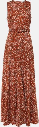 Diane Von Fürstenberg Elliot jacquard maxi dress