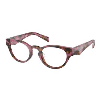 Prada Glasses, female, Multicolor, Size: 49 MM Rose Tortoise Eyewear Frames