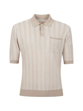 Ballantyne Vertical Stripes Polo Shirt