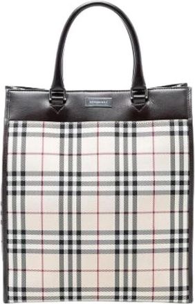 Burberry Pre-owned Tote Bags, female, Beige, Size: ONE SIZE Pre-owned Canvas Tote