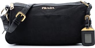 Prada Pre-owned Prada Tessuto Canapa Logo Shoulder Bag GINUSZMAMJLQXFL1