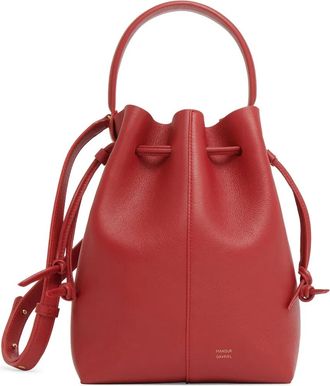 Mansur Gavriel Borsa a secchiello Dea - Rosso