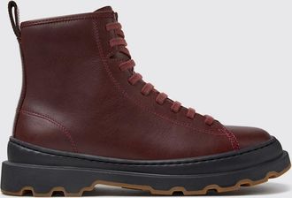 Camper Anfibio Brutus+ in pelle di vitello con zip laterale e suola dentellata