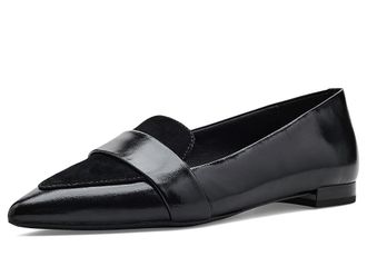 Birdies Sparrow Loafer Leather Womens Dress Flat Shoes Licorice : 7.5 M