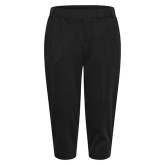 Kaffe Cropped Pantaloni - - Trousers - Donna - Nero - S