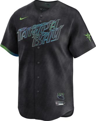 Nike Tampa Bay Rays City Connect Nike Mens Dri-FIT ADV MLB Limited Jersey in Grey | LM250E6FTPA-1U2