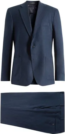 Vince Icon Relaxed Fit Linen Suit in Coastal at Nordstrom, Size 38 Regular