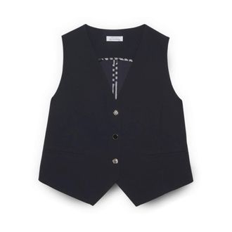 Fiorella Rubino Jassen, Dames, Blauw, L, Suit Vests