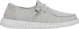 Hey Dude Womens Wendy Sport Mesh Casual Shoe In Grey
