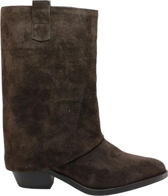 Sofia/Len Santiago - Dames - Cowboylaarzen - Bruin - 41 EU - Schoenen