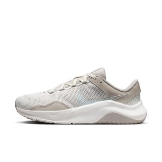 Nike Womens Legend Essential 3 Next Nature Workout Shoes in Grey | DM1119-008