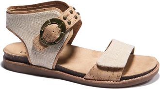 Hälsa Footwear Bari Sandal in Cork/Natural at Nordstrom, Size 6.5