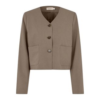 Masai Julitta Jas - Dames - Jassen - Beige - Maat: M
