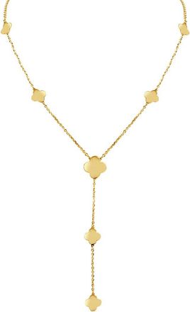 Italian Gold, Inc 14K Malachite Lariat Necklace