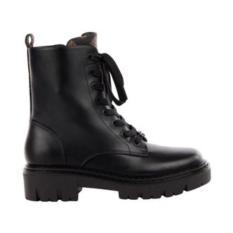 Guess Schoenen, Dames, Zwart, 40 EU, Madox Lace-up Boots