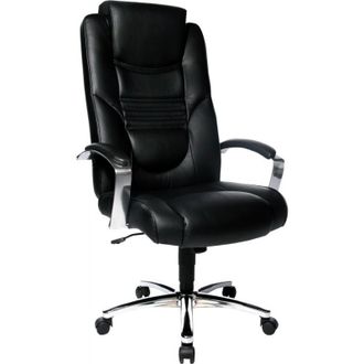 Topstar Silla Escritorio Soft Lux Leder Negro