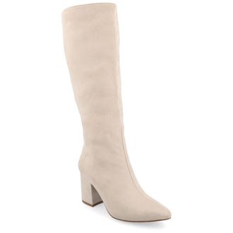 Journee Collection Women & apos;s Ameylia Medium and Wide Width Extra Wide Calf Boots