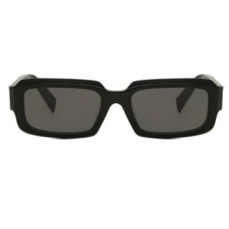 Prada Dark Grey Irregular Mens Sunglasses PR 27ZSF 16K08Z 55