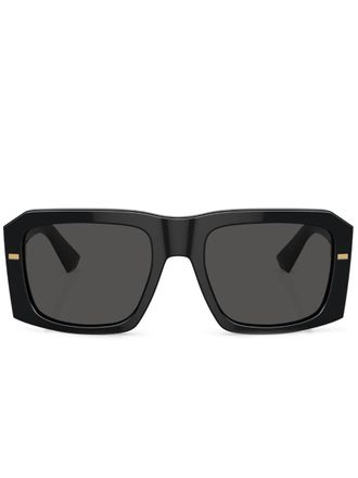 Dolce & Gabbana Eyewear Occhiali da sole squadrati - Nero