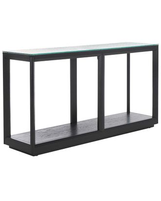 Safavieh Couture Benecarlo Glass Top Console Table