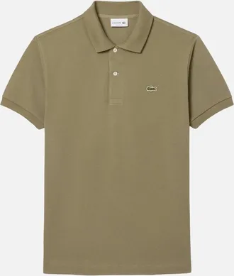 Lacoste Mens Lacoste L1212 Classic Fit Polo - Green - Size: 36