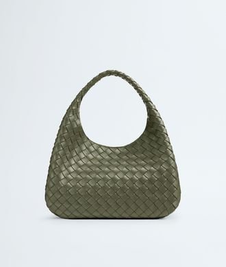 Bottega Veneta Campana - Green - Woman - 100% Lambskin