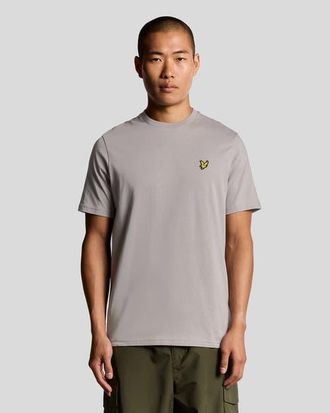 Lyle & Scott Crew Neck Short Sleeve T-Shirt in Gull Grey at Nordstrom, Size Xx-Large