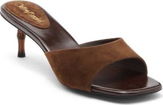 Jeffrey Campbell Ilocos Sandal in Brown Suede at Nordstrom, Size 5.5