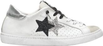 2Star 2Star, Dames, Schoenen, Wit, Maat: 35 EU Su&egrave;de
