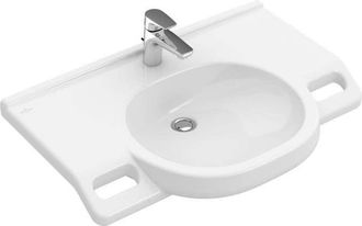 Villeroy & Boch Villeroy&boch - Lavabo Vicare De 1 Orificio Para Grifo, Sin