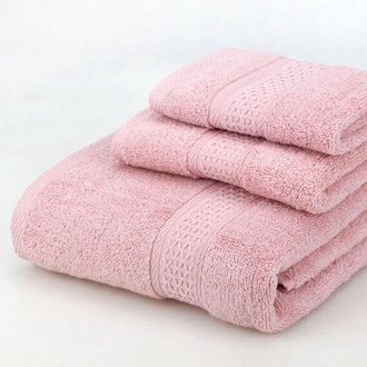 OEM Juego De Toallas (2 Toallas Cuadradas + 2 Toallas Normales + 2 Toallas De Ba&ntilde;o), 100% Algod&oacute;n, Dimensiones: 33 X 33 Cm + 33 X 74 Cm + 70 X 140 Cm