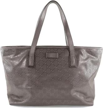 Gucci Pre-owned Fabric gucci-bags - Dames - Vintage Shopper - Grijs - ONE Size - Vintage