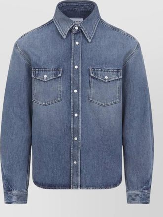Givenchy denim long-sleeve shirt