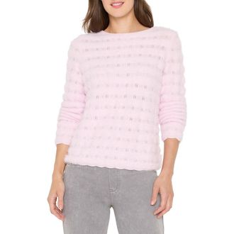 Nic+Zoe Cozy Waves Sweater in Cherry Blossom at Nordstrom Rack, Size Xx-Large